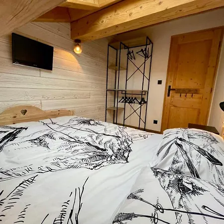 Le Schuss Chalet, Prive, Piste De A 100m Alpstuga