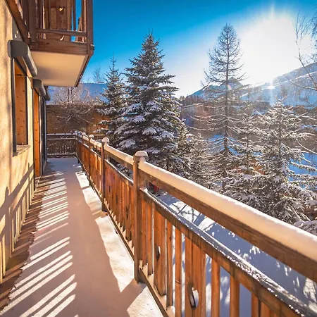 Chalet Le Schuss Chalet, Prive, Piste De A 100m *