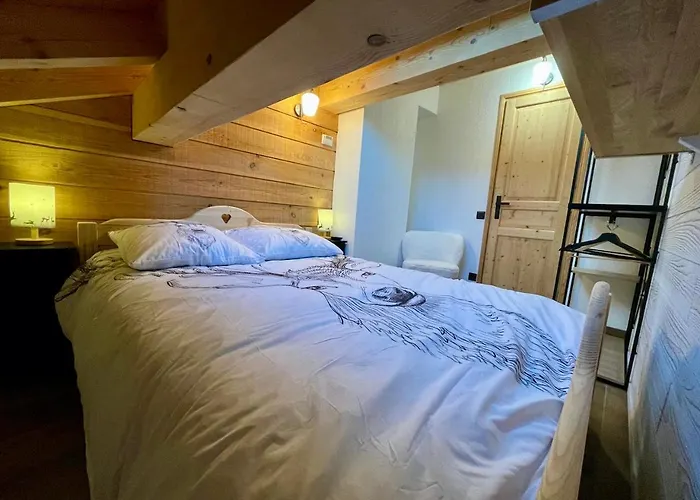 Le Schuss Chalet, Prive, Piste De A 100m Σαλέ Λε Ντεζ Αλπ