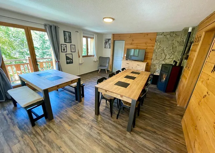 Le Schuss Chalet, Prive, Piste De A 100m *