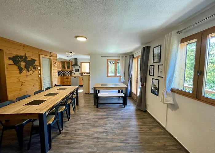 Σαλέ Le Schuss Chalet, Prive, Piste De A 100m Λε Ντεζ Αλπ