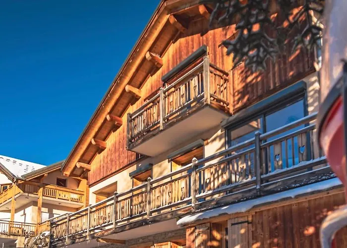 Le Schuss Chalet, Prive, Piste De A 100m Dağ evi *