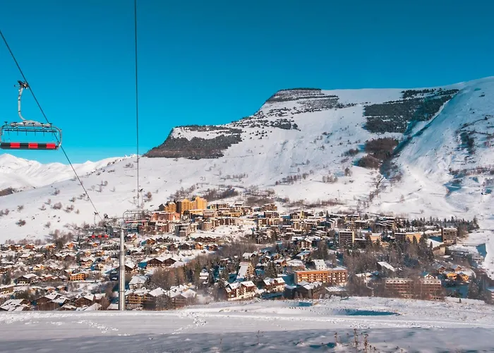 Dağ evi Le Schuss Chalet, Prive, Piste De A 100m Les Deux Alpes